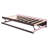 Upholstered Linen Daybed with Trundle Bed-606284664