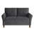 Cerracchio Modern & Contemporary Luxurious Velvet Fabric Upholstery with Stylish Tufted Cushion Detail-603267159-542225627