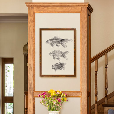 « un poisson rouge iv » par paul cezanne-cadre photo, reproduction d’art
