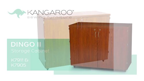 Kangaroo Kabinets Dingo Storage Cabinet- White Ash