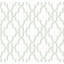 Luxe Haven Coastal Lattice 18' L x 27" W Smooth Peel and Stick Wallpaper Roll-53112891