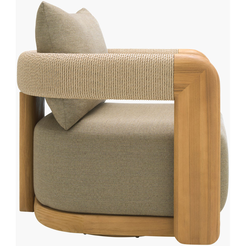 Palma Outdoor Teak Lounge Chair