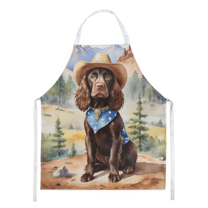 No Pattern Bib Apron
