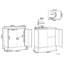 2 Piece Outdoor Kitchen Set with Sink VILAMA Metal Green