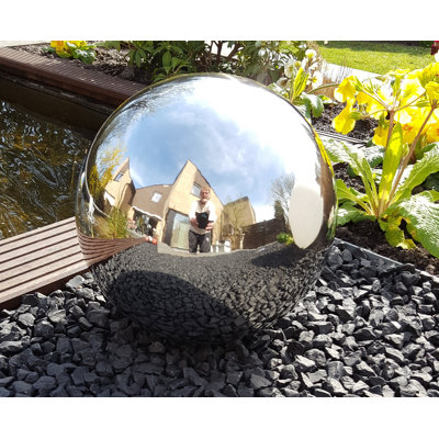 Darrol Stainless Steel Gazing Ball