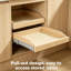 Gestion de tiroir de style armoire, tiroir d'armoire de cuisine, produit fini, assemblage inférieur