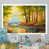 Impression blanche sur toile encadrée