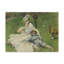 «Madame Monet and Her Son» par Pierre-Auguste Renoir - reproduction d'art sur toile-490230162