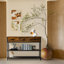 Abdorassoul 109cm Vintage Console Table: 3-Drawer Storage & Rustic Durability