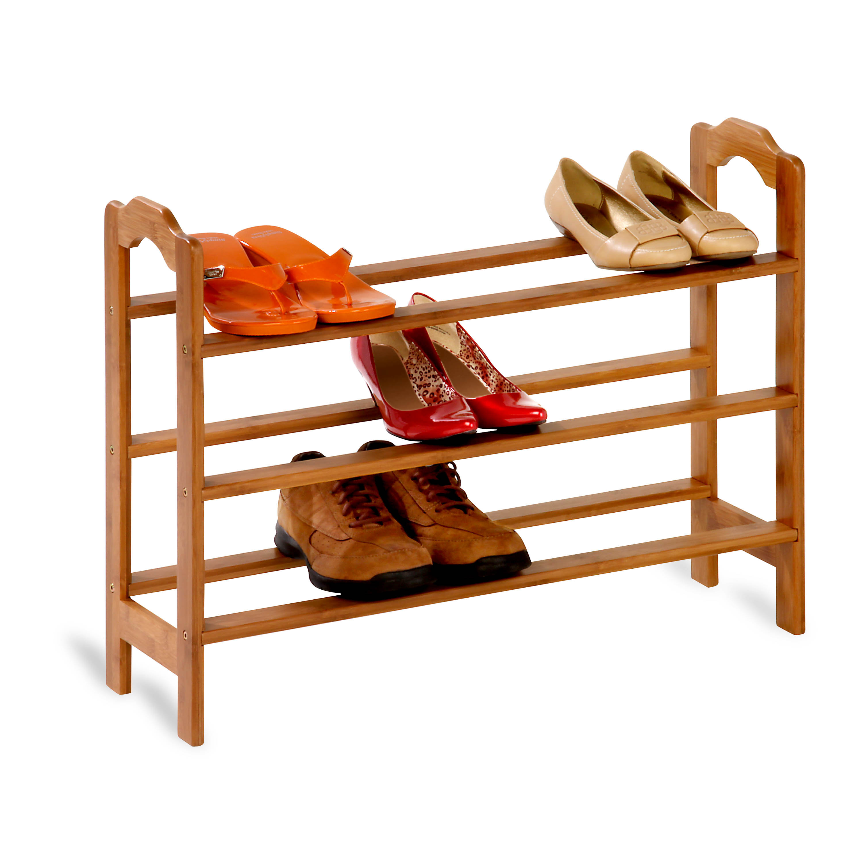 Rebrilliant 9 Pair Shoe Rack & Reviews | Wayfair