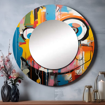 Sassan - Modern Round Mirror Wall Decor