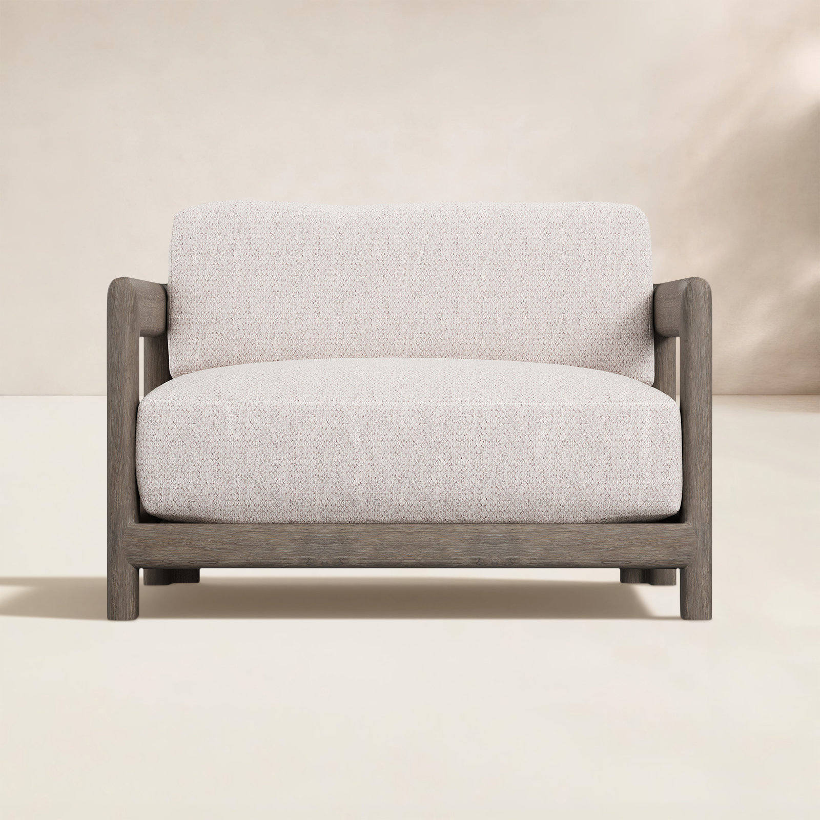 Montaigne Teak Outdoor Lounge Chair