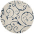 Cream/Navy Blue
