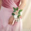 2 pièces fleurs de mariage, fleurs artificielles