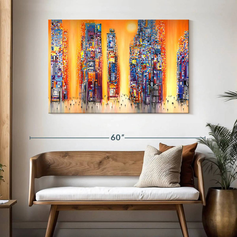 Avery Urban Sunset I, H 32 po x l 48 po