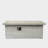 60In Concrete Fire Pit Table Rectangular  Propane Gas Fire Pit Table With Storage Cabinet