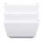 Elite Global Solutions Zen Square Melamine 6 Piece Ramekin / Soufflé Dish Bakeware Set-41411383-41425154