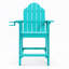Chaise Adirondack en plastique Dutta-1807928173