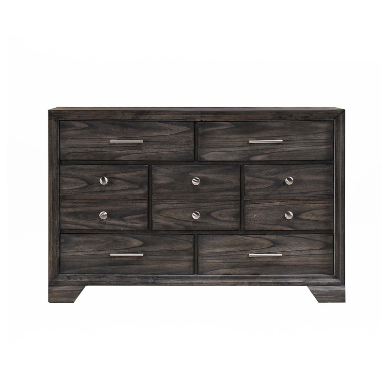 Commode avec tiroirs en métal
