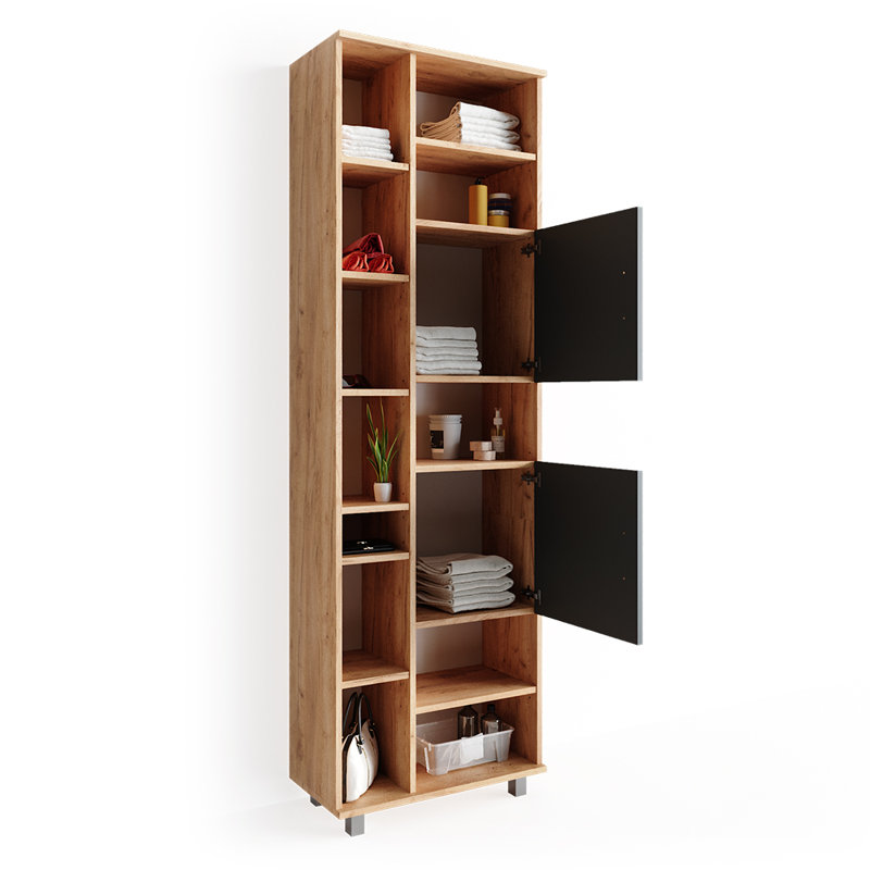 Seher Freestanding Linen Cabinet