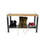 Handcrafted Multi-Purpose Wood Entryway Bench