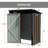 5 ft. W x 3 ft. D Stainless Steel Storage Shed