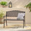 Banc d'extérieur en fonte