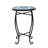 Juliett Round Outdoor Side Table , 13.8'' in. W 13.8'' in. D-17522894