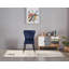Hartshorne Velvet Dining Chairs - Ergonomic Curved Back with Metal Legs -  Side Chair for Dining Room Kitchen Living Room-1348625286-1411989038-1411989039
