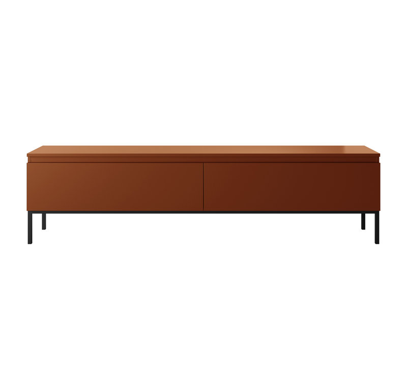 Auburntown TV Stand for TVs up to 75", Brick Red