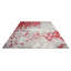Tapis gris / rouge en laine Haseltine-1632250473