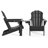 HDPE Outdoor Foldable Adirondack Chair Set Fire Pit Chair-1765237182