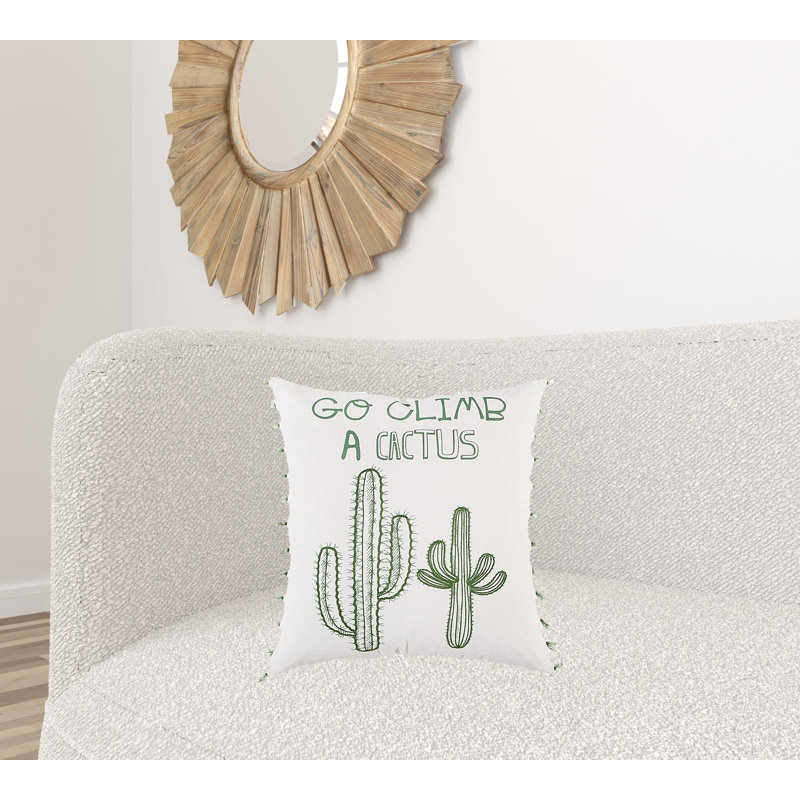 Coussin décoratif en coton