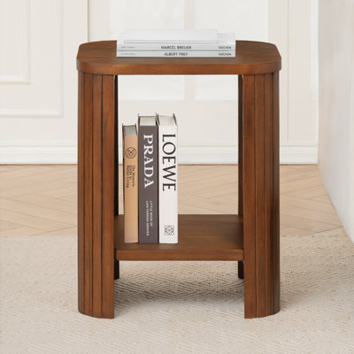 Carlton Solid Wood 2 Tier End Table