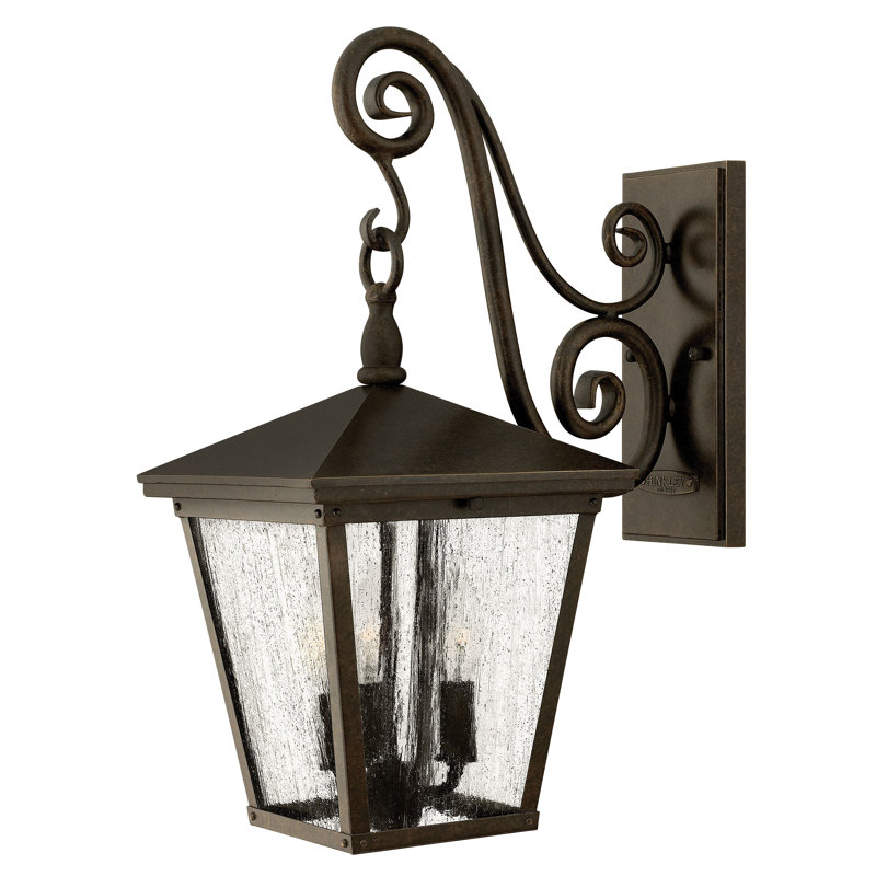 Trellis 3-Light Outdoor Wall Lantern, Incandescent