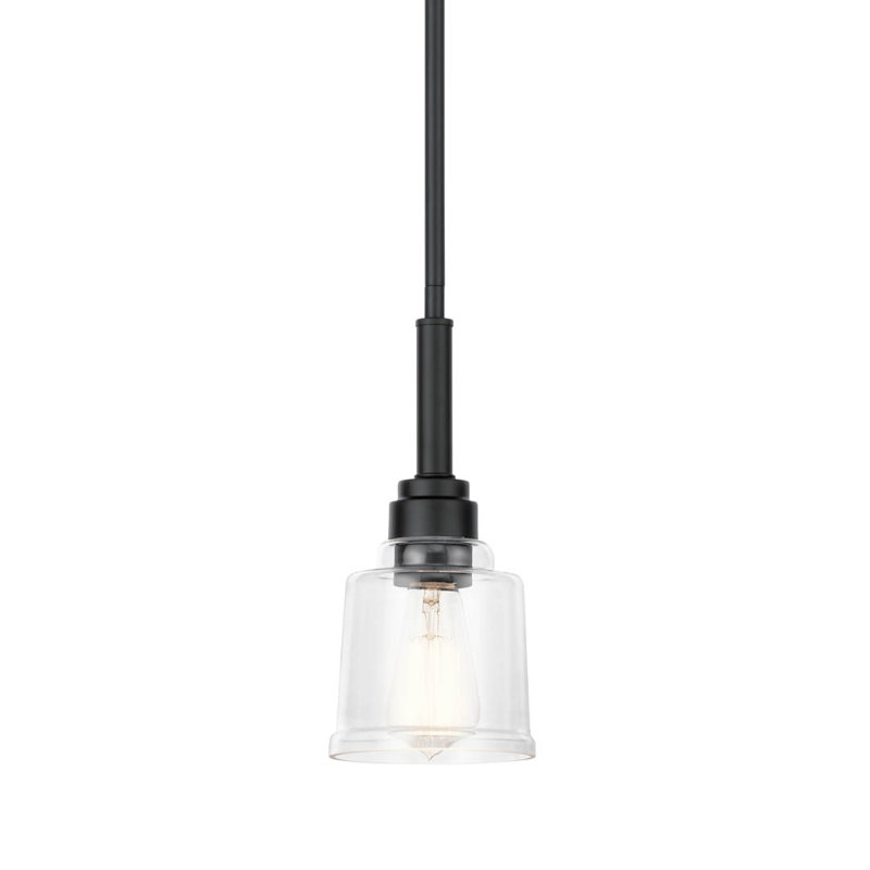 Aneris 1 - Light Single Pendant, Black