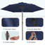 Parasol de marché inclinable 90 'Amaral-213007554