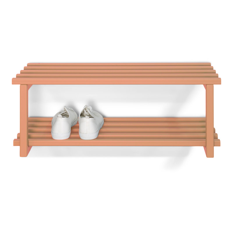 6 Pair Shoe Rack, Clay Terra