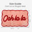 Scallop Ooh La La Slogan Bath Mat-1321579891