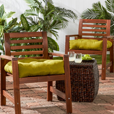 Shipton Outdoor 20'' Dining Chair Seat Cushion