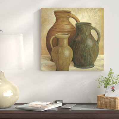 « vasi di terre cuite », reproduction d’art sur toile