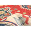Tapis unique en laine noué à la main rouge Gazni des années 2010 de 8 pi 10 po x 11 pi 5 po Qaiden