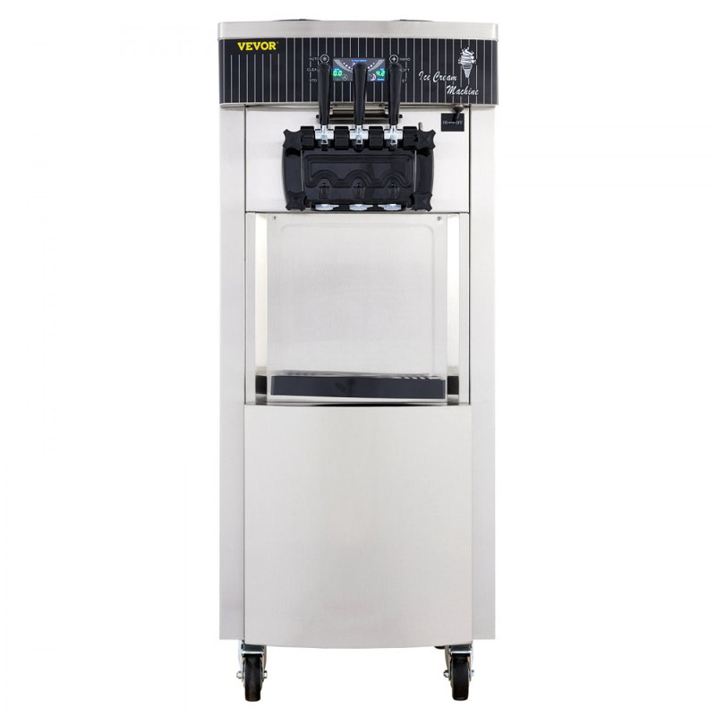 Commercial Soft Ice Cream Machine, 2200W Serve Yogurt Maker