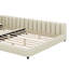 Lit plateforme tapissier grand et simple TG-1204999172