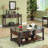 Antoine Marble Top End Table with Storage