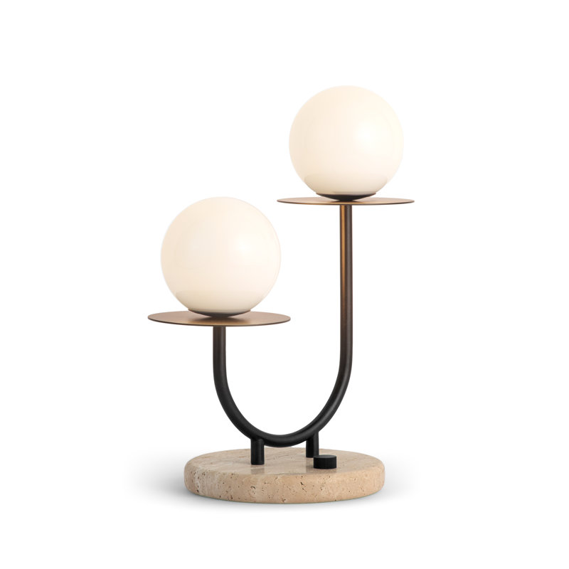 Lampe de bureau en métal Ruva