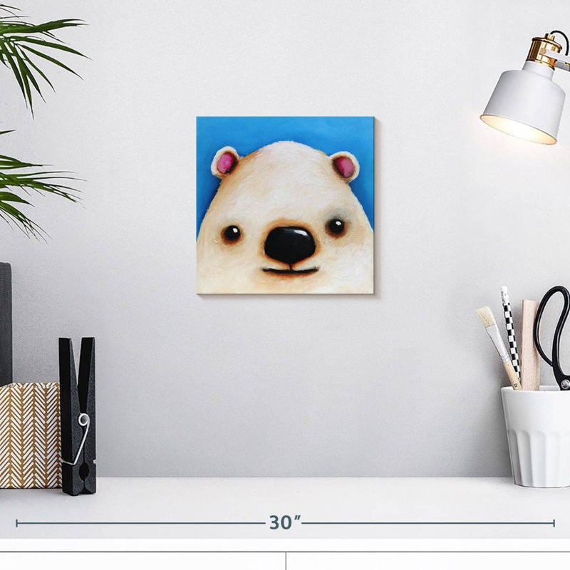Ashelle l'ours polaire, H 10 pi x l 10 pi