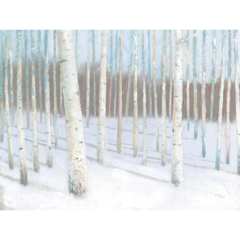 Bouleau d'hiver par Wellington Studio, H 36 po x l 48 po