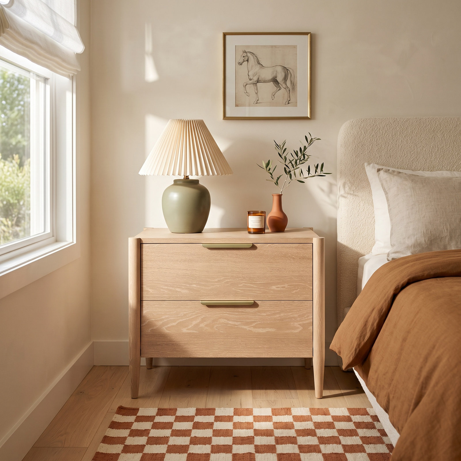 Reece Nightstand, Natural