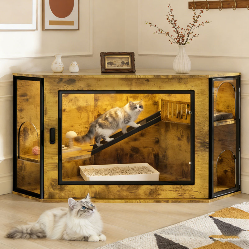 Enceinte de litière 48 po, Tigre